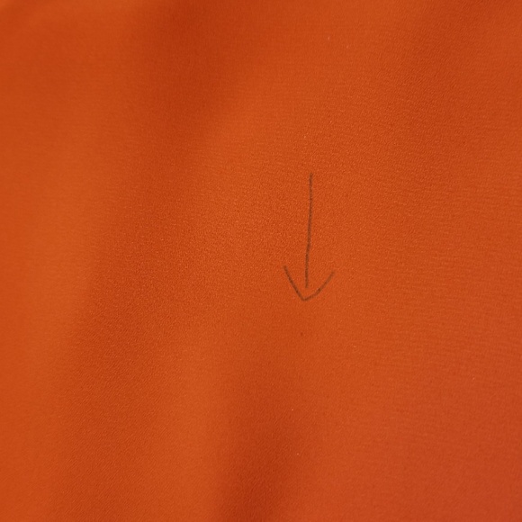 ENGLISH LAUNDRY Women's Hi-lo Orange Top - Picture 6 of 6